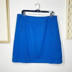 Talbots Wool Blend A Line Skirt size 14